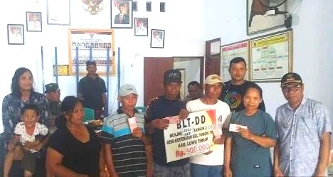 20 KPM di Lutim Terima BLT-DD 2025