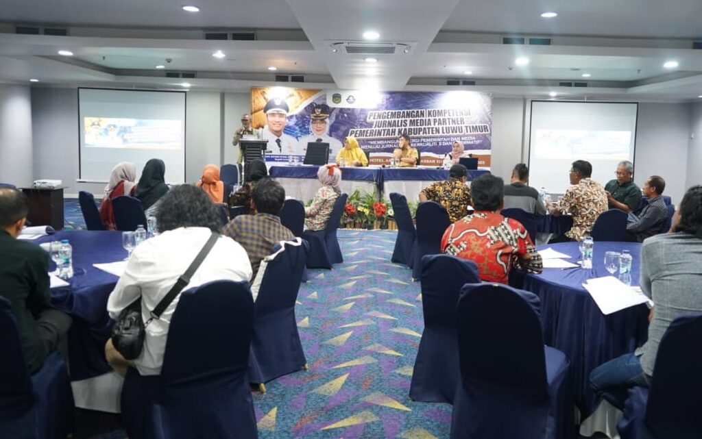 Gelar Bimtek Pengembangan Kompetensi Jurnalis, Ini Harapan Pemkab Lutim