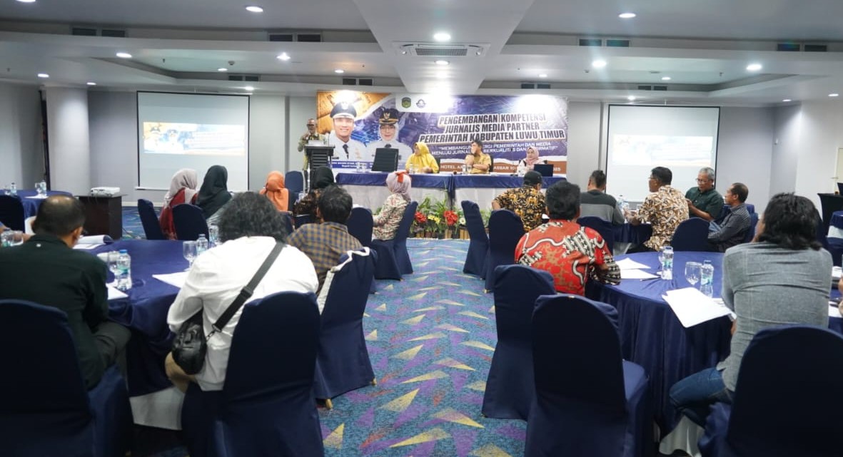 Gelar Bimtek Pengembangan Kompetensi Jurnalis, Ini Harapan Pemkab Lutim