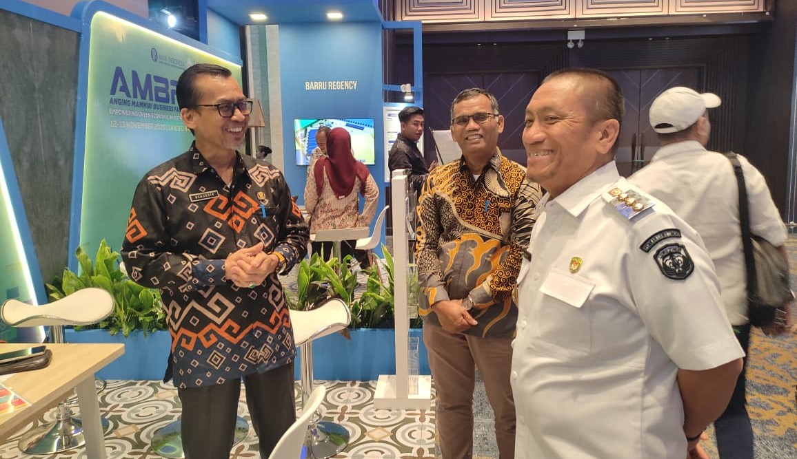 Hadiri AMBF-SSIF, Bupati Lutim Dukung Ekonomi Hijau