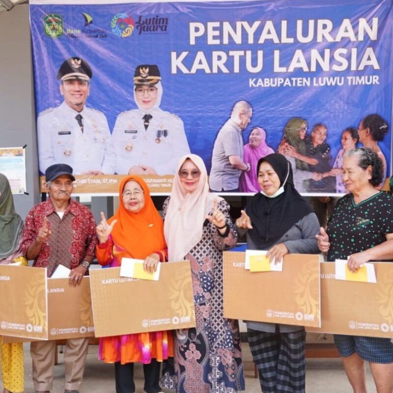 Wabup Lutim Janji Penerima Manfaat Kartu Lansia Bertambah Tahun Depan