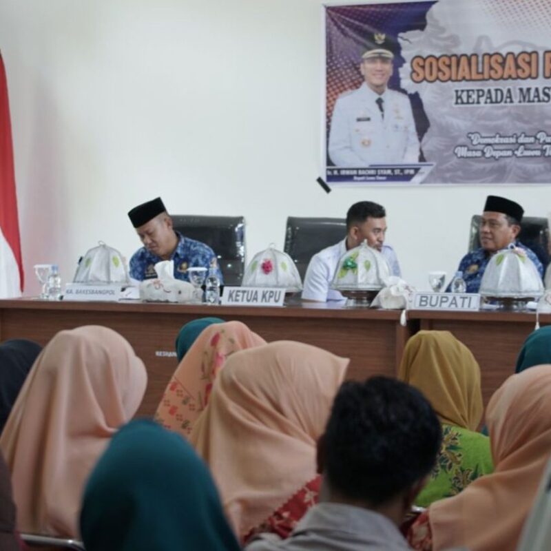 Gelar Pendidikan Politik, Upaya Kesbangol Lutim Bangun Demokrasi Sehat