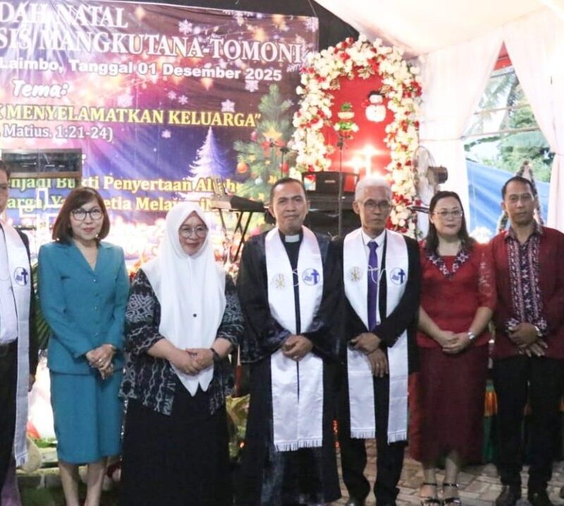 Ini Pesan Wabup Lutim pada Perayaan Natal di Tomoni Timur