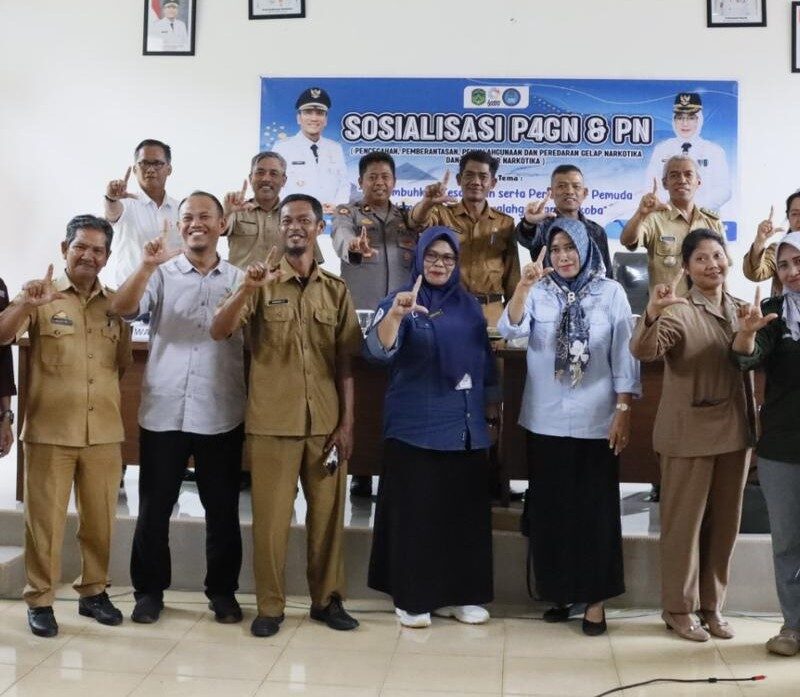 Antisipasi Peredaran Narkoba, Kesbangpol Lutim Gelar Sosialisasi P4GN