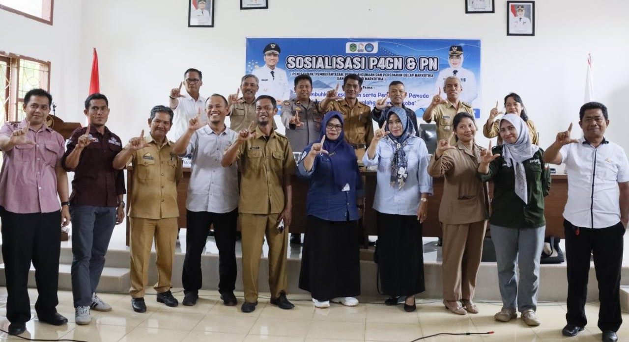 Antisipasi Peredaran Narkoba, Kesbangpol Lutim Gelar Sosialisasi P4GN