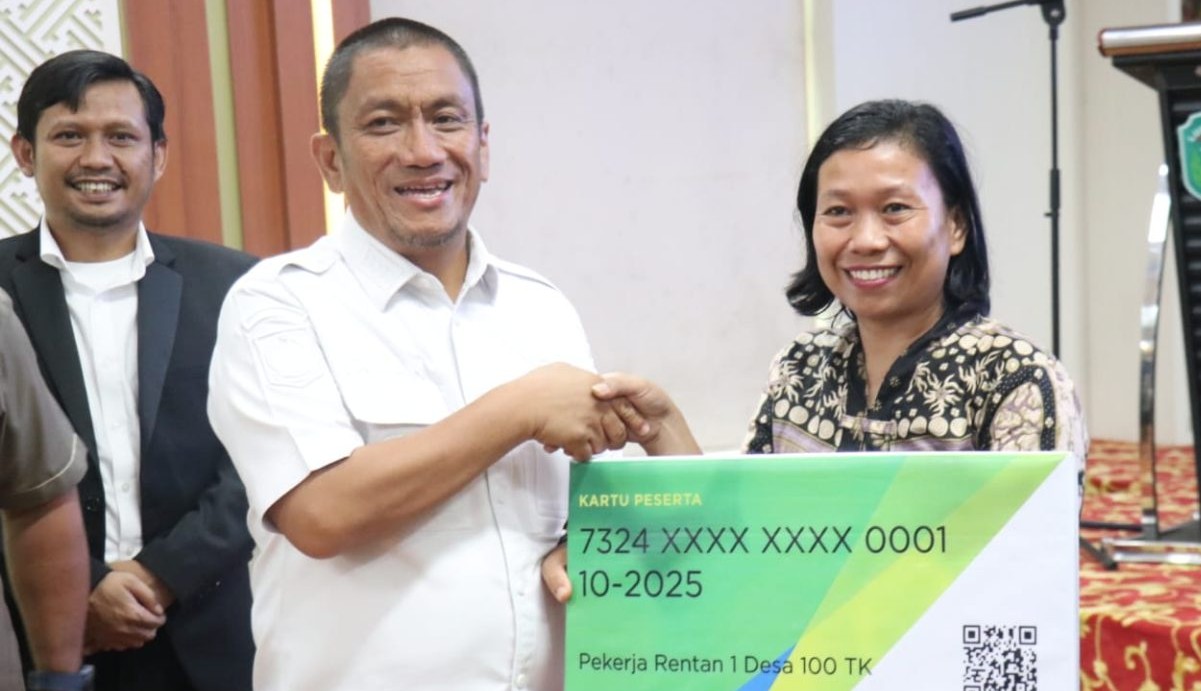 Ribuan Pekerja Rentan di Lutim Kini Punya Perlindungan Sosial