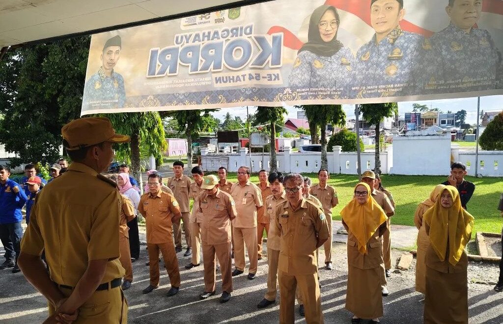 Gelar Apel Rutin, Jumardin Minta Pegawai Disiplin