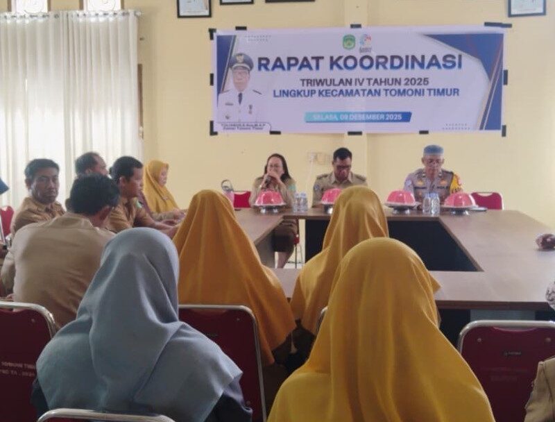 Pemerintah Tomoni Timur Gelar Rakor Nataru