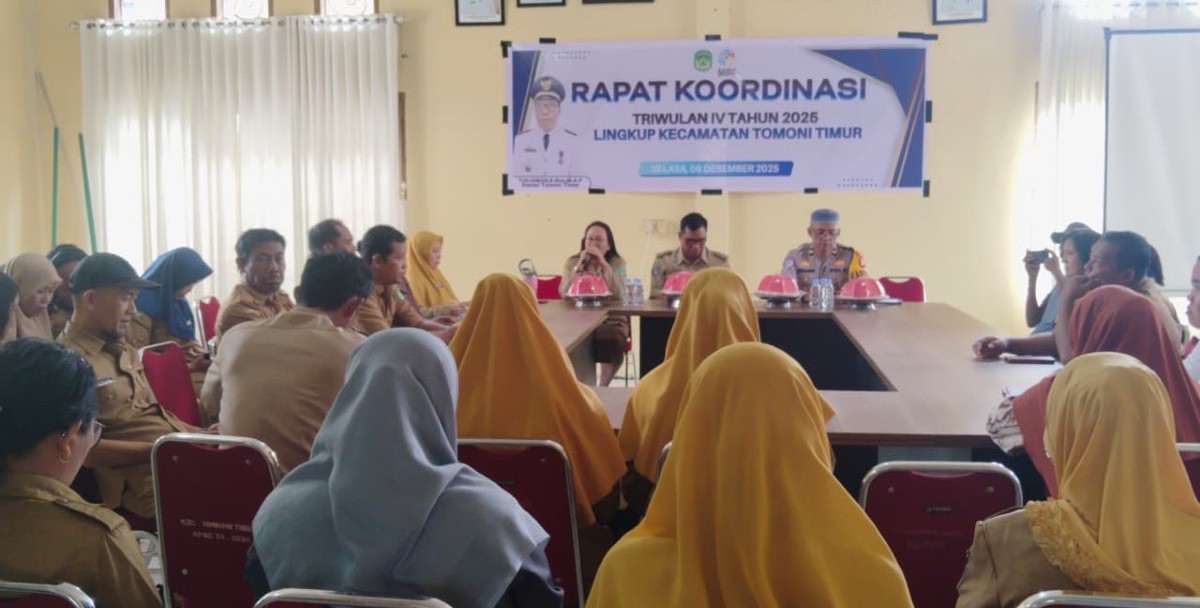 Pemerintah Tomoni Timur Gelar Rakor Nataru