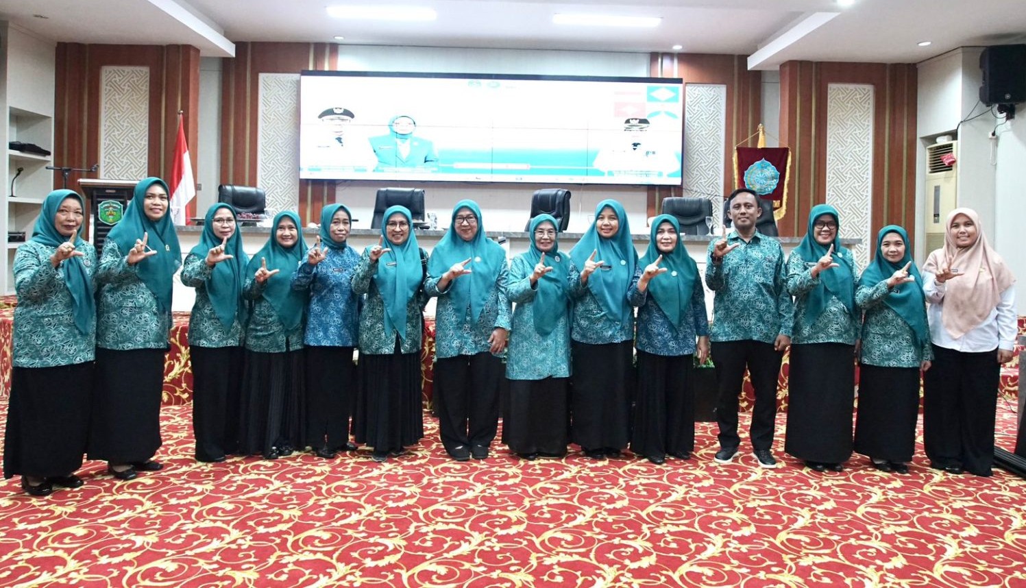 DPKP Kerja Sama TP-PKK Lutim, Gelar Sosialisasi Aku Hatinya PKK