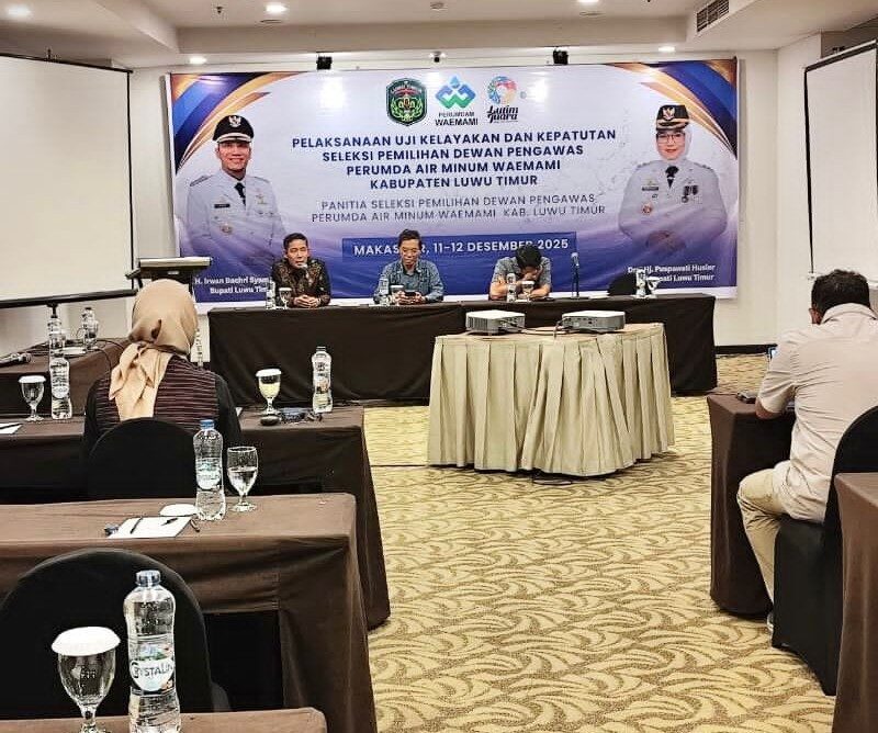Calon Dewas Perumdam Waemami Luwu Timur Ikut UKK