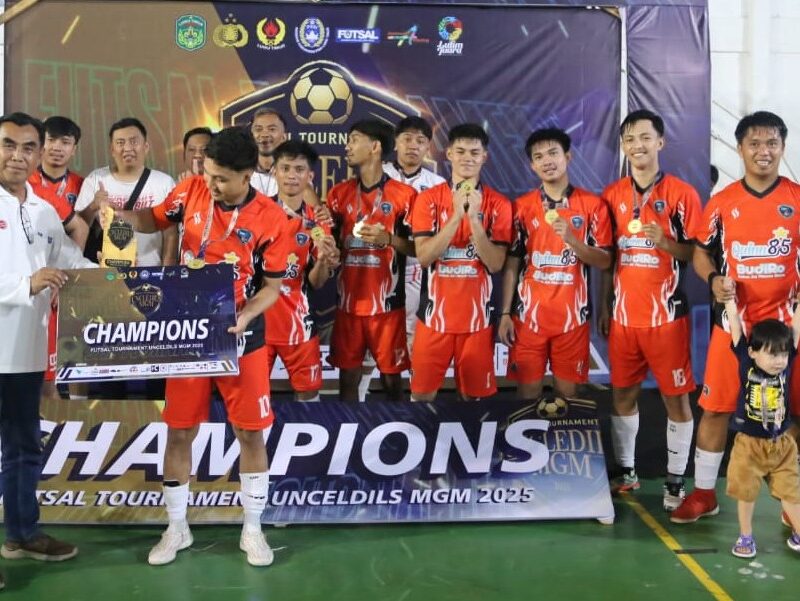 Quin x Budiro Juara Futsal Tournament Uncledils MGM 2025