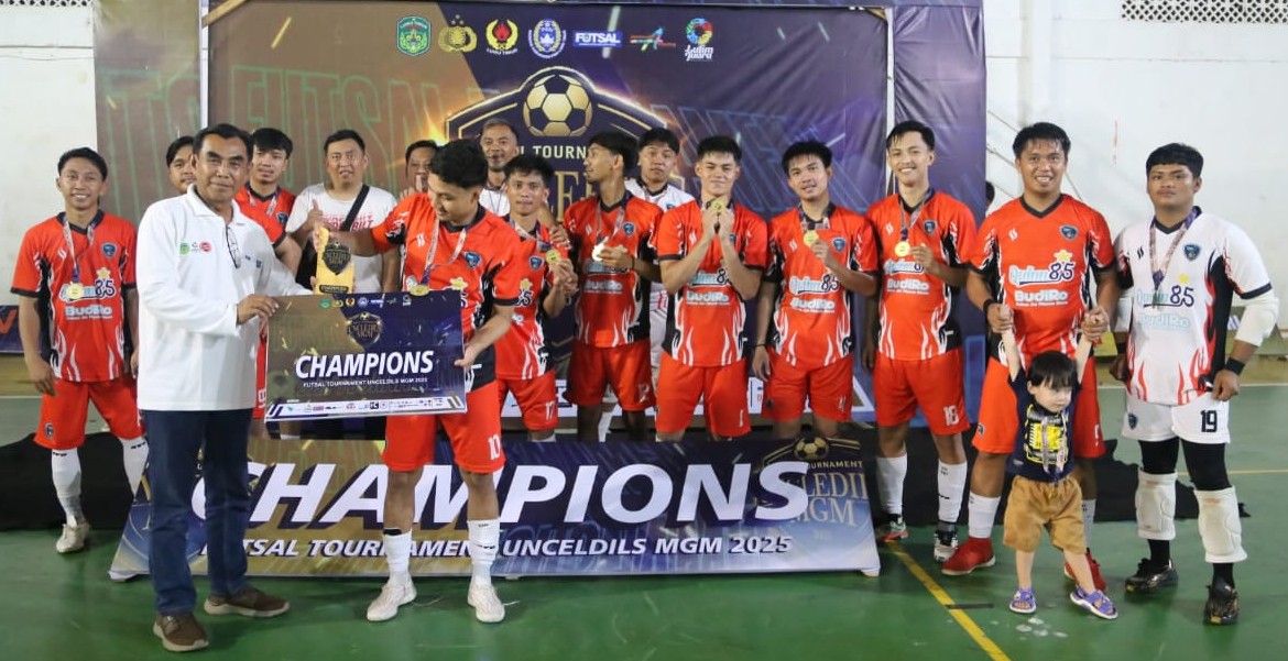 Quin x Budiro Juara Futsal Tournament Uncledils MGM 2025