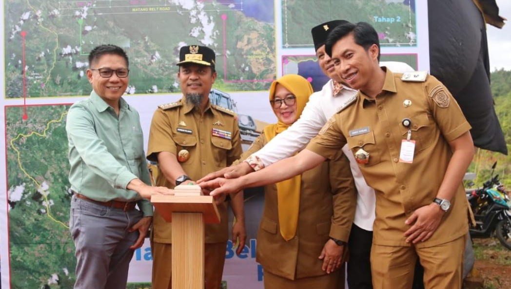 Matano Belt Road Dibangun, Akses Baru Penghubung Lutim–Sulteng
