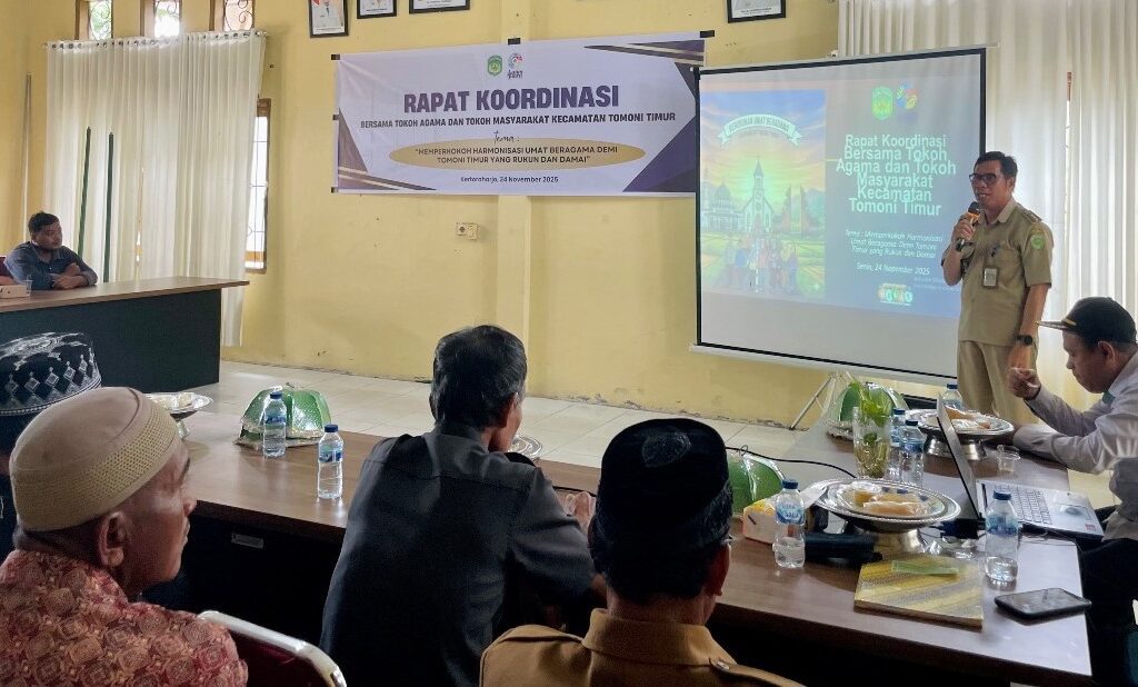 Pemerintah Tomoni Timur Gelar Rakor Kerukunan Umat Beragama