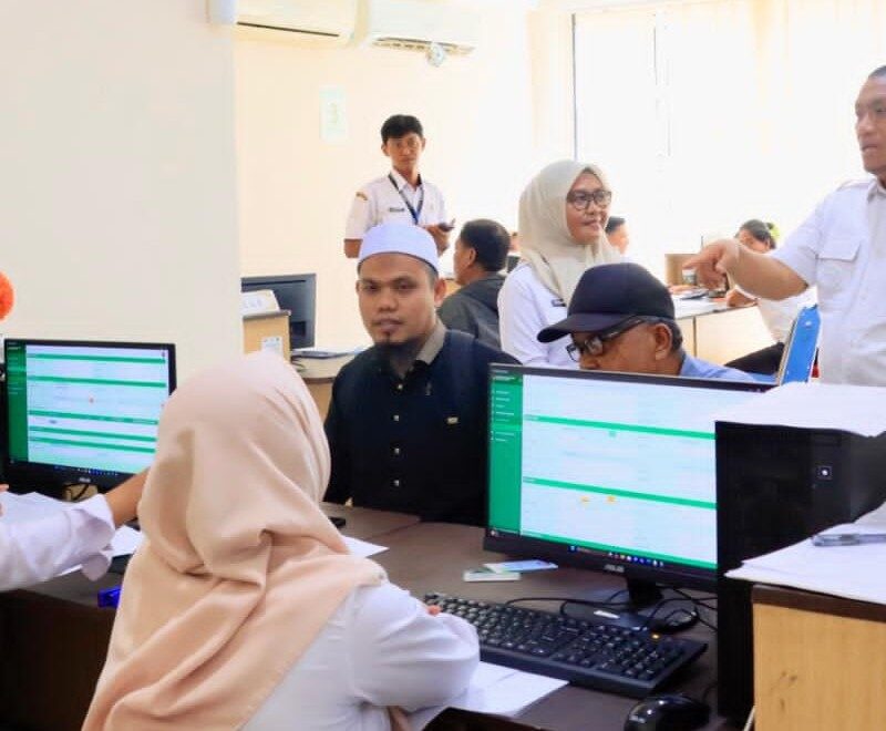 Sidak OPD, Bupati Lutim Tegaskan Penataan ASN Tak Disiplin