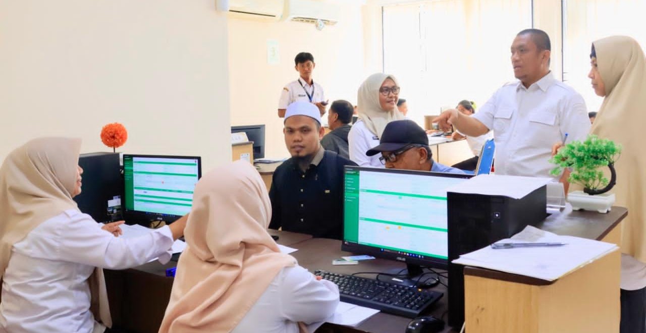 Sidak OPD, Bupati Lutim Tegaskan Penataan ASN Tak Disiplin