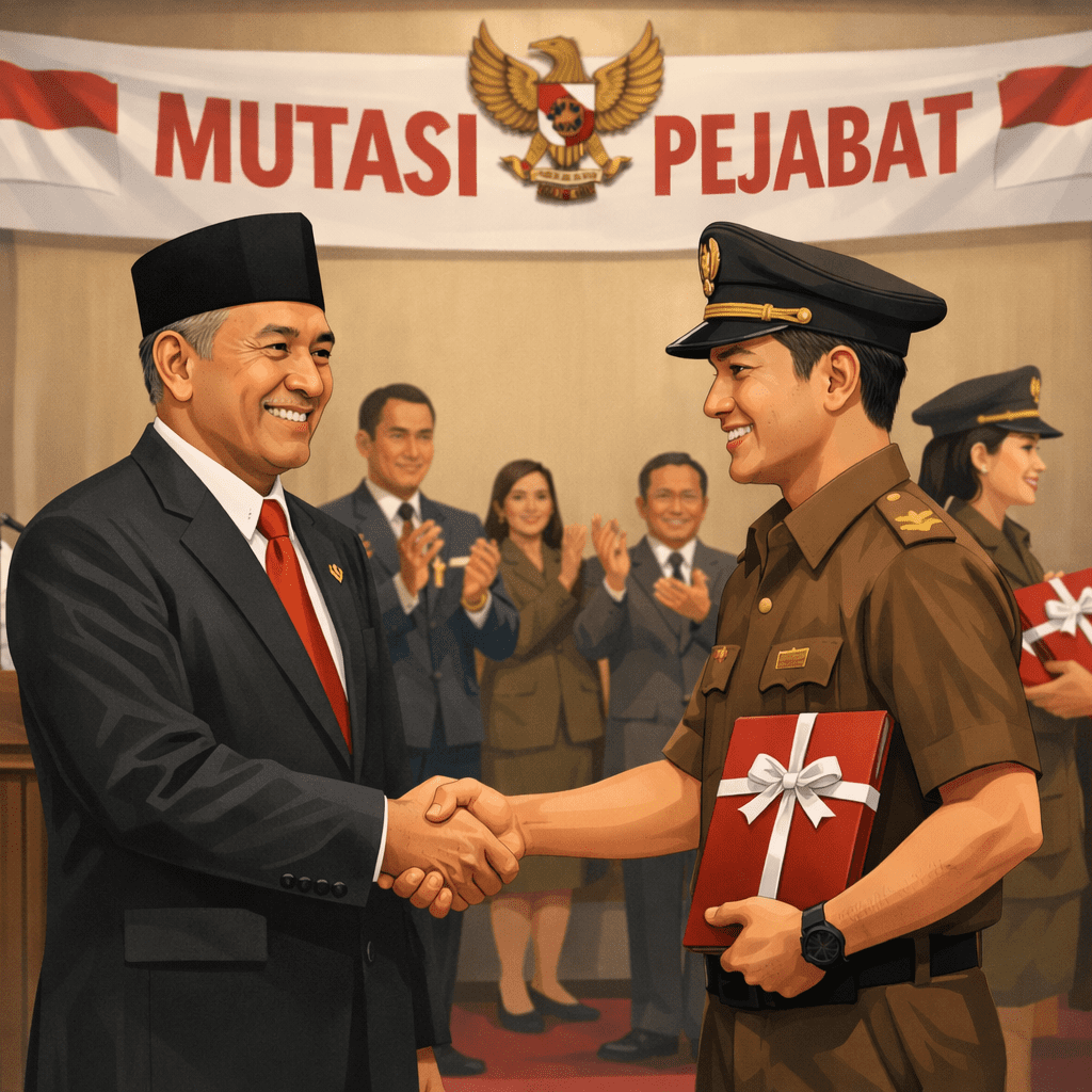 Gerbong Mutasi di Lutim Kembali Bergerak, Pejabat dan Ratusan Kepsek Bergeser