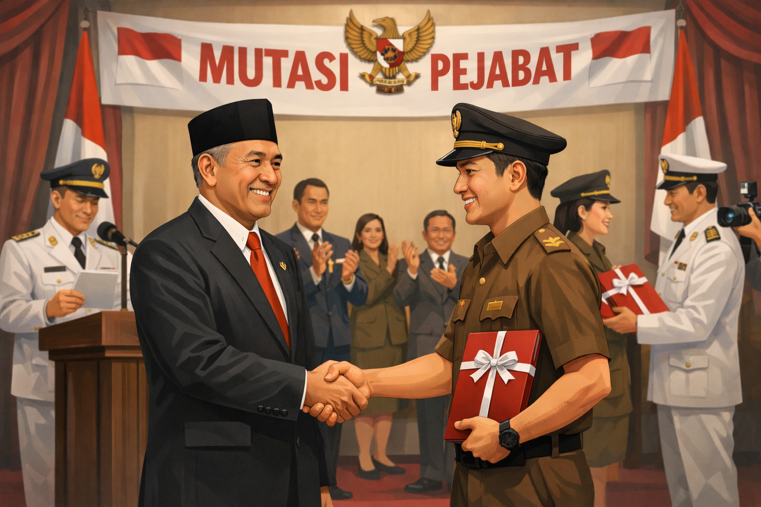 Gerbong Mutasi di Lutim Kembali Bergerak, Pejabat dan Ratusan Kepsek Bergeser