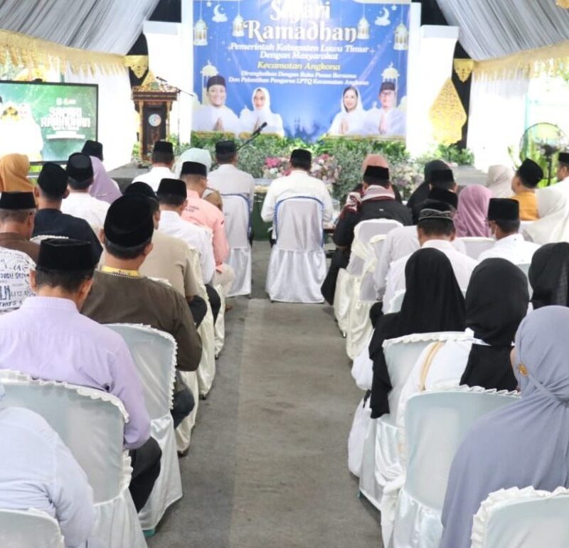 Safari Ramadan, Wabup Lutim Tekankan Kebersamaan dan Kepedulian Sosial