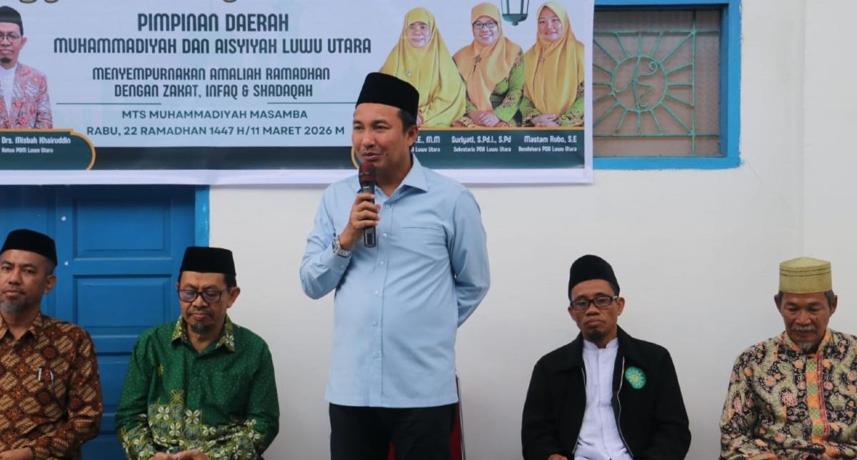 Bupati Lutra Ajak Muhammadiyah Perkuat Sinergi Mencerdaskan Generasi