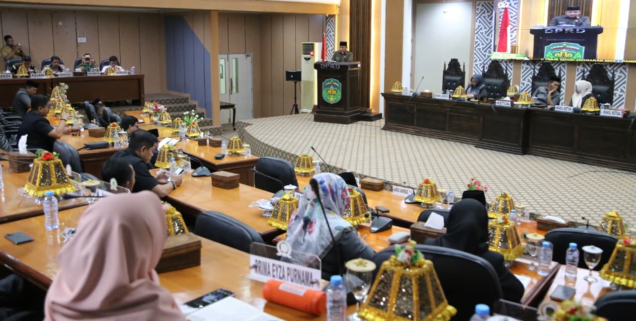 Paripurna LKPJ, DPRD Lutim Apresiasi Capaian Pemda dan Beri Rekomendasi