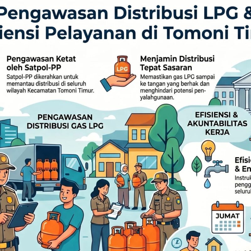 Satpol-PP Diminta Awasi Pendistribusian Gas LPG di Tomoni Timur