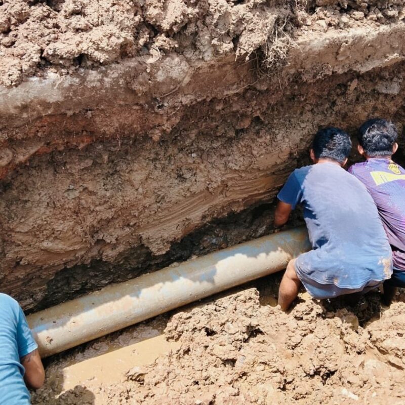 Perumdam Waemami Rampungkan Perbaikan Pipa Bocor, Distribusi Air Kembali Normal