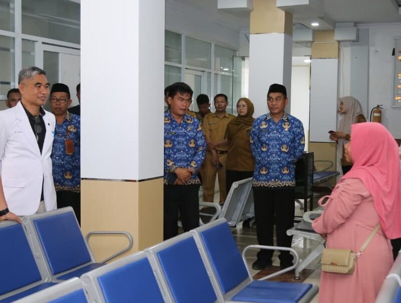 Bupati Lutim Tinjau Progres Pembangunan RSUD I Lagaligo