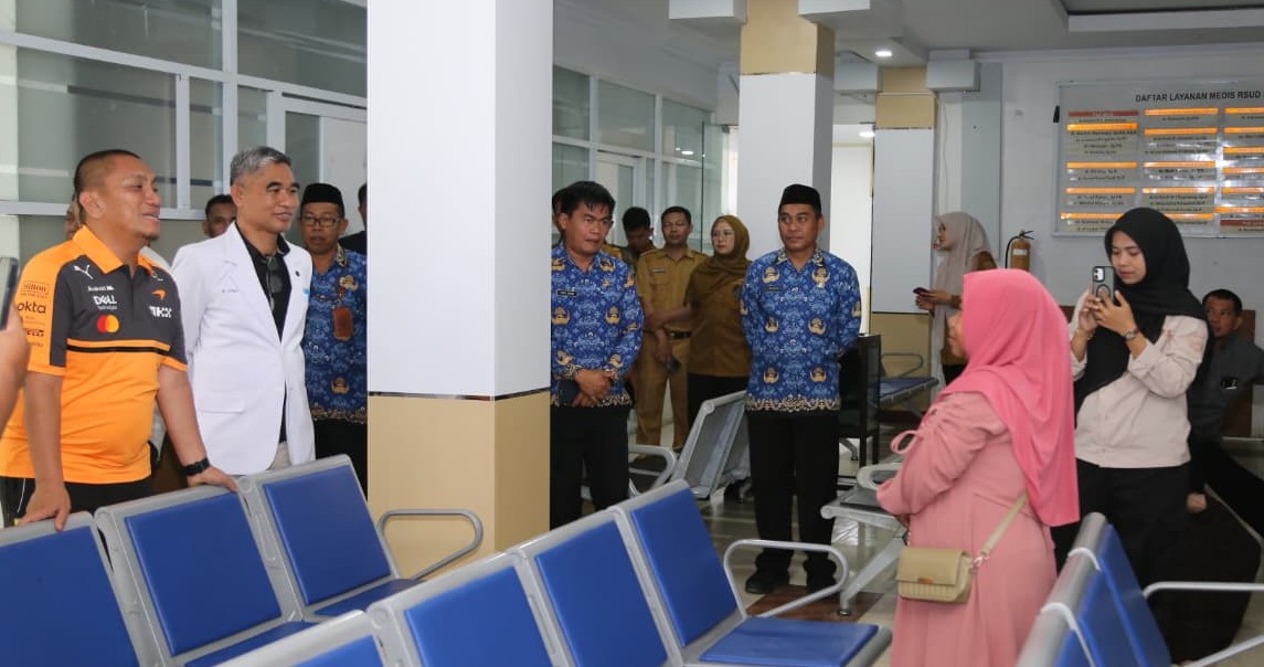 Bupati Lutim Tinjau Progres Pembangunan RSUD I Lagaligo