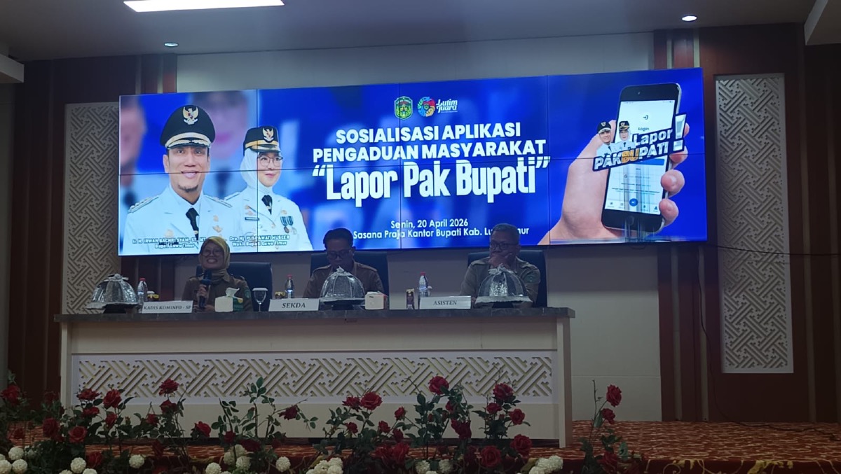 Camat Tomoni Sebut Aplikasi “Lapor Pak Bupati” Dekatkan Pemerintah dan Masyarakat