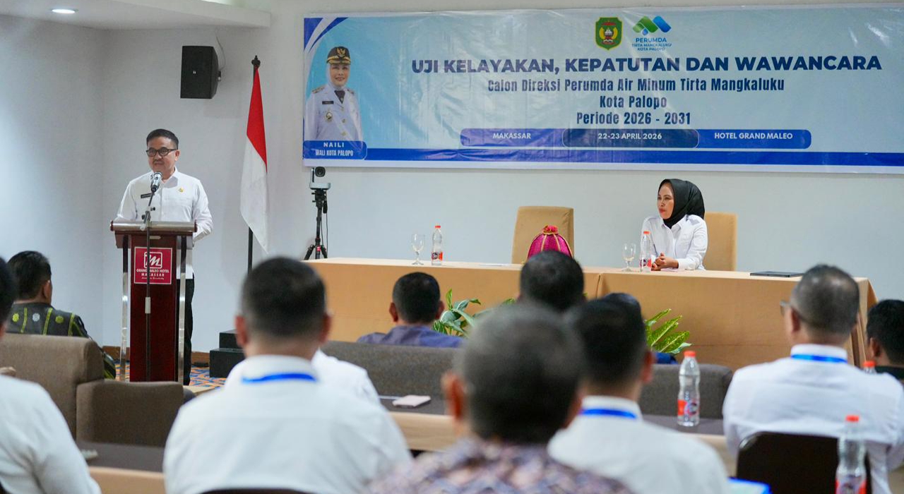 Seleksi Direksi Perumda-TM Palopo, Ini pesan Sekda Sulsel