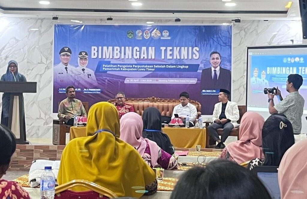 DPK Lutim Gelar Bimtek Pengelola Perpustakaan Tingkat SD dan SMP
