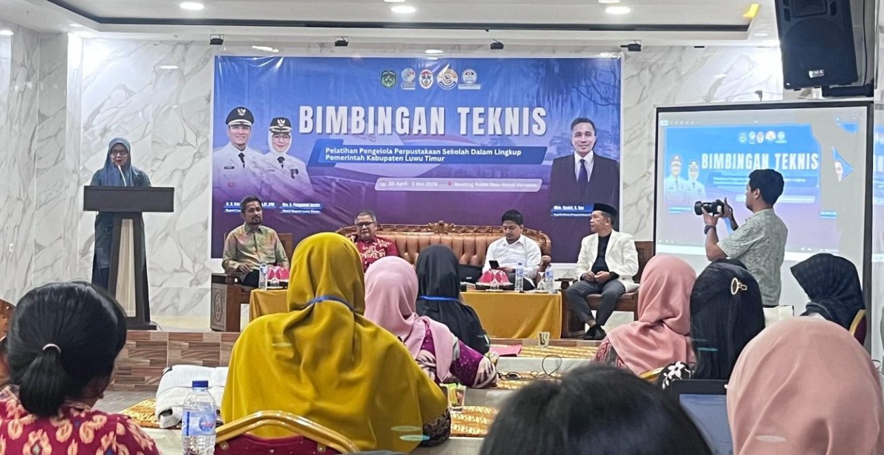 DPK Lutim Gelar Bimtek Pengelola Perpustakaan Tingkat SD dan SMP