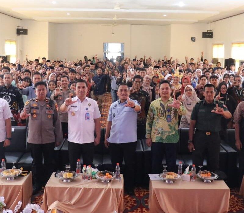 Deklarasi Sekolah Bersinar, Bupati Lutim Tegaskan Perang terhadap Narkoba