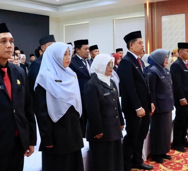 Bupati Luwu Timur Lantik Puluhan Pejabat, Perkuat Kinerja Pelayanan Publik