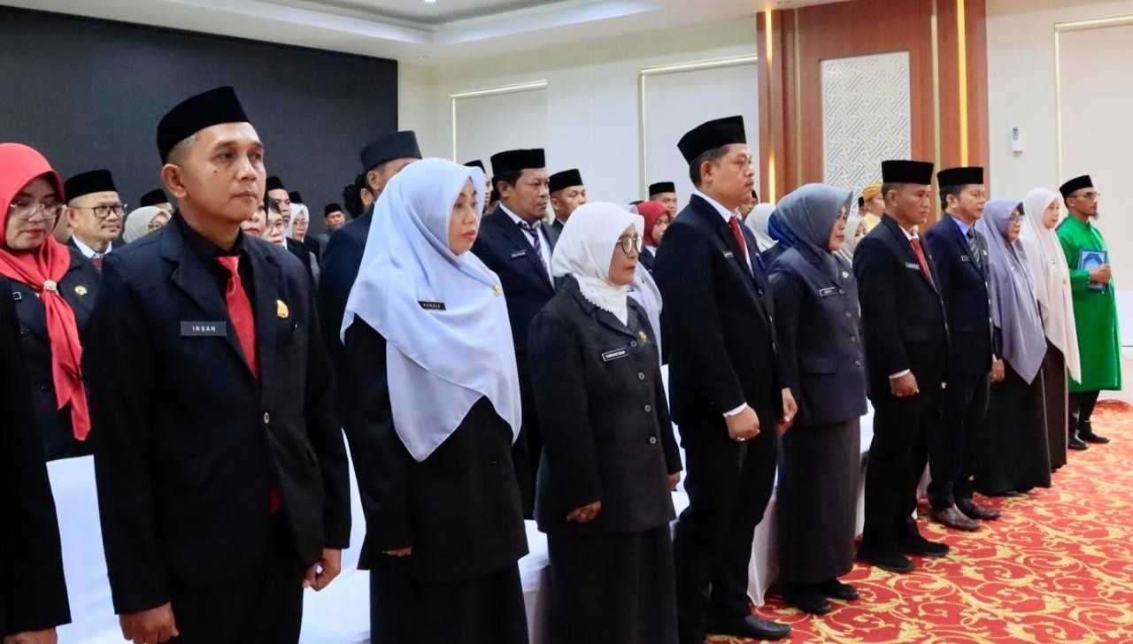 Bupati Luwu Timur Lantik Puluhan Pejabat, Perkuat Kinerja Pelayanan Publik