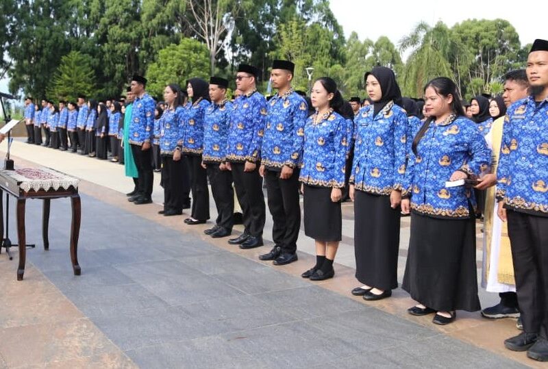 814 CPNS Resmi Menjadi PNS, Ini Pesan Bupati Lutim
