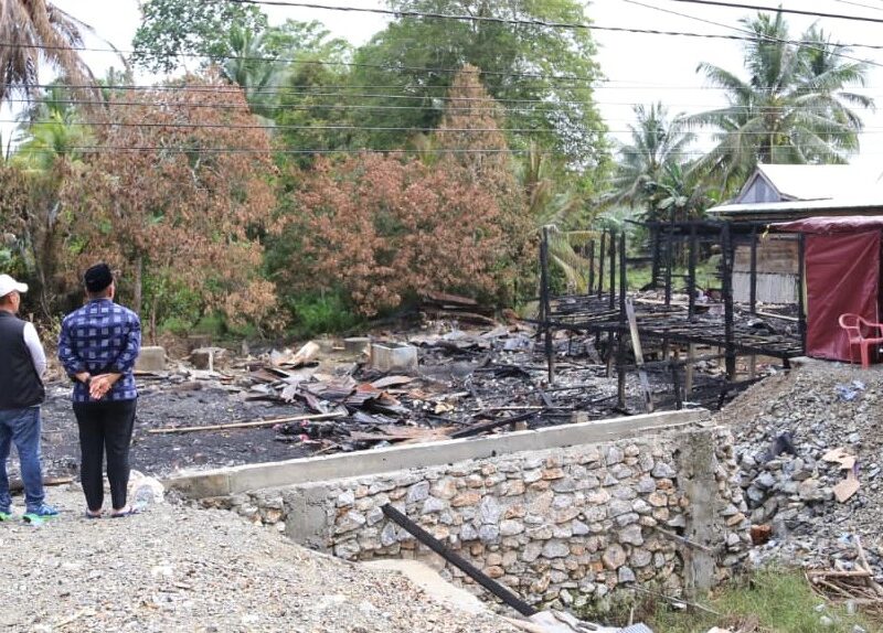 Ibas Pastikan Korban Maliwowo Kebakaran dapat Bantuan Secepatnya