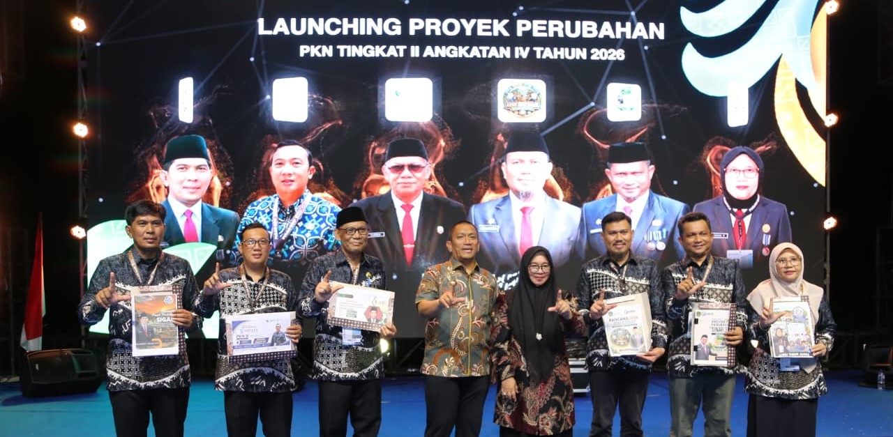 Bupati Lutim Launching Enam Proyek Perubahan PKN ASN