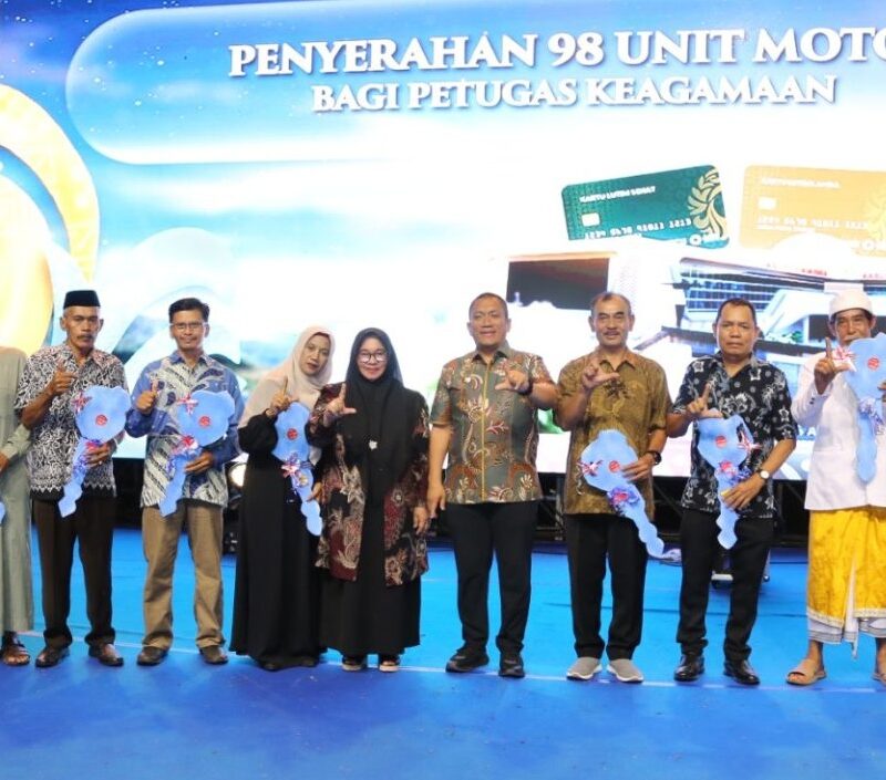 Pertama Kalinya, Petugas Keagamaan di Lutim dapat Motor Dinas
