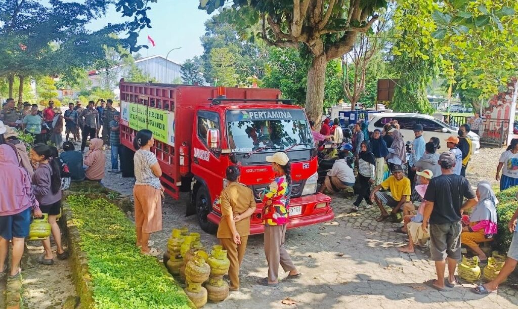 Penyaluran LPG 3 Kg di Lutim Dikawal Ketat Satpol-PP