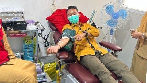 Peringati Hari Donor Darah Sedunia, RSUD I Lagaligo Terima 23 Pendonor
