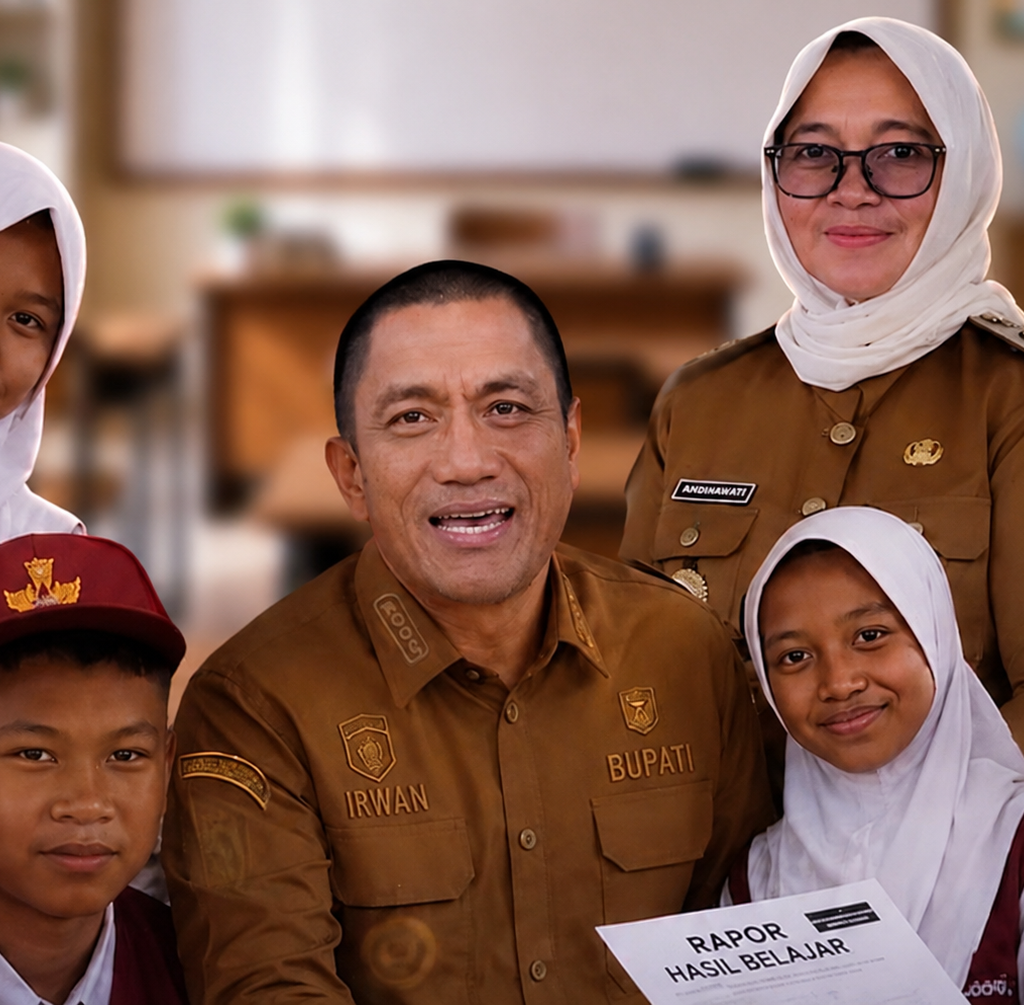 Bupati Lutim Keluarkan SE Gerakan Ayah Mengantar Anak Sekolah
