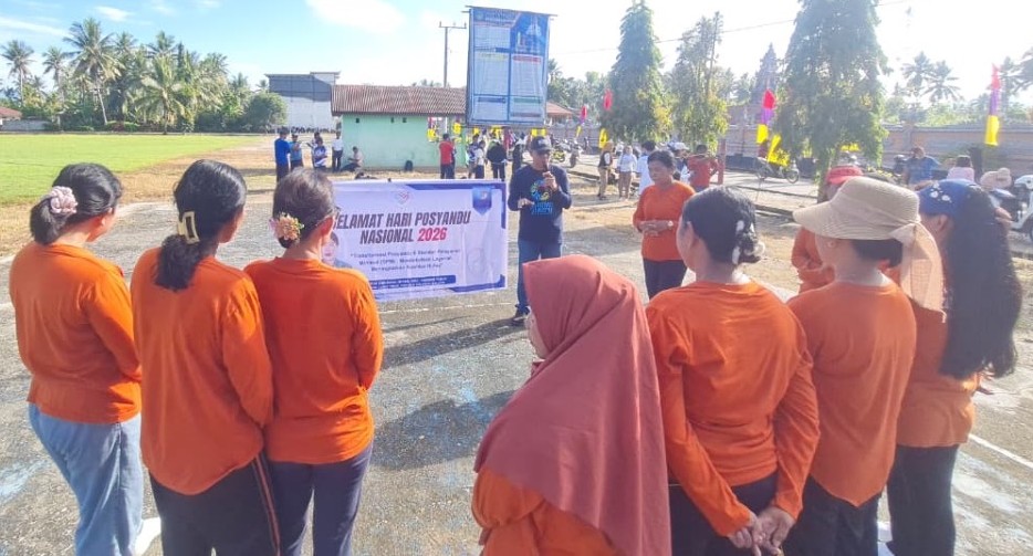 Peringati HPN, Kader Posyandu di Lutim Diberi Pengetahuan Trantibum