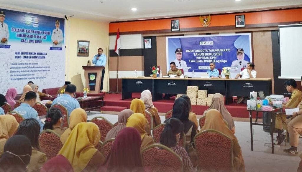 KPRI I We Cudai RSUD I Lagaligo Pilih Pengurus Baru