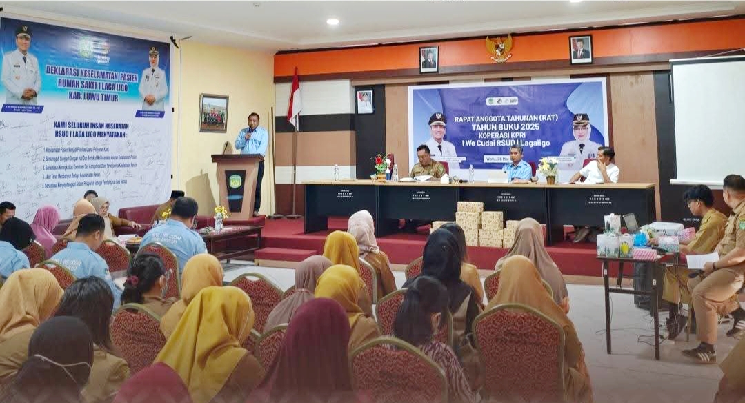 KPRI I We Cudai RSUD I Lagaligo Pilih Pengurus Baru
