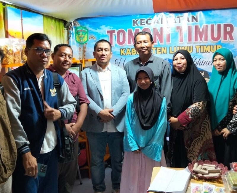 Bupati Lutim Apresiasi Produk UMKM Tomtim pada FSM 2026