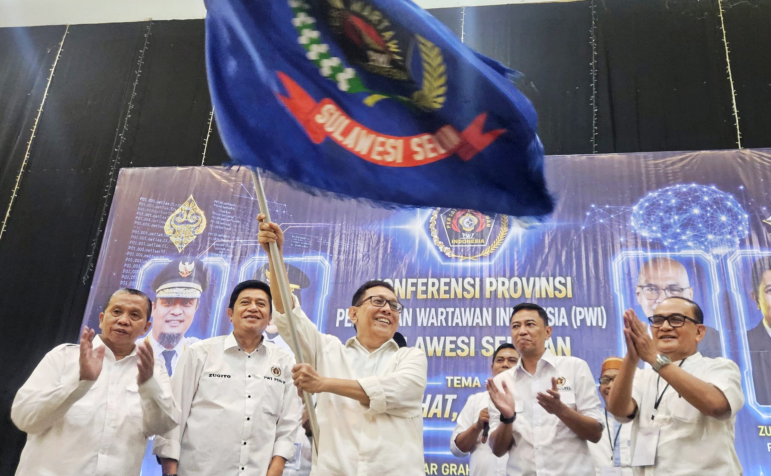 Sah! Suwardi Tahir Resmi Pimpin PWI Sulsel Periode 2026-2031