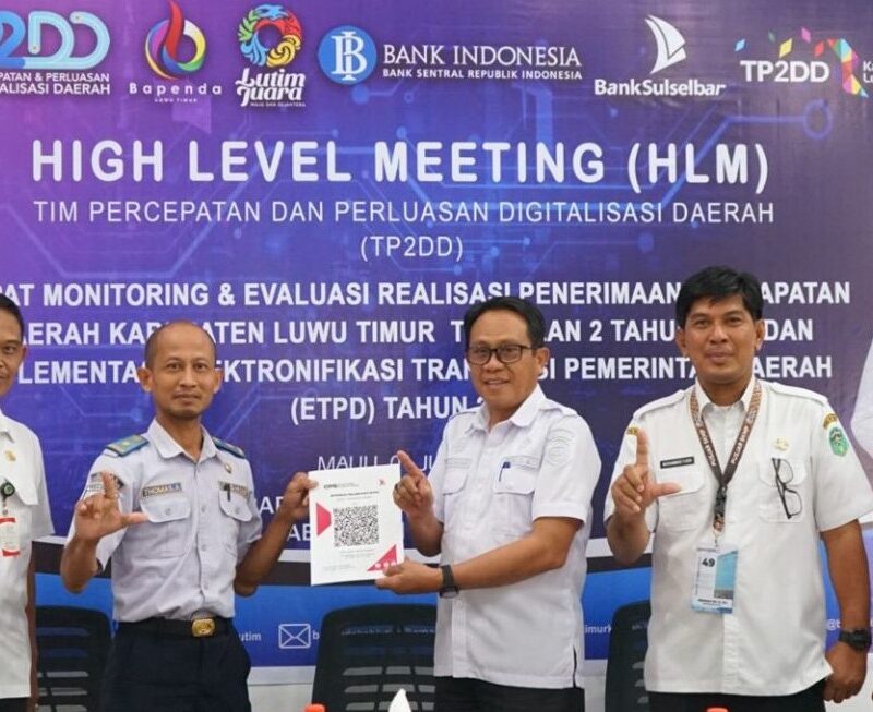 Perkuat Upaya Penigkatan PAD, Pemkab Lutim Dorong Percepatan Transaksi Digital